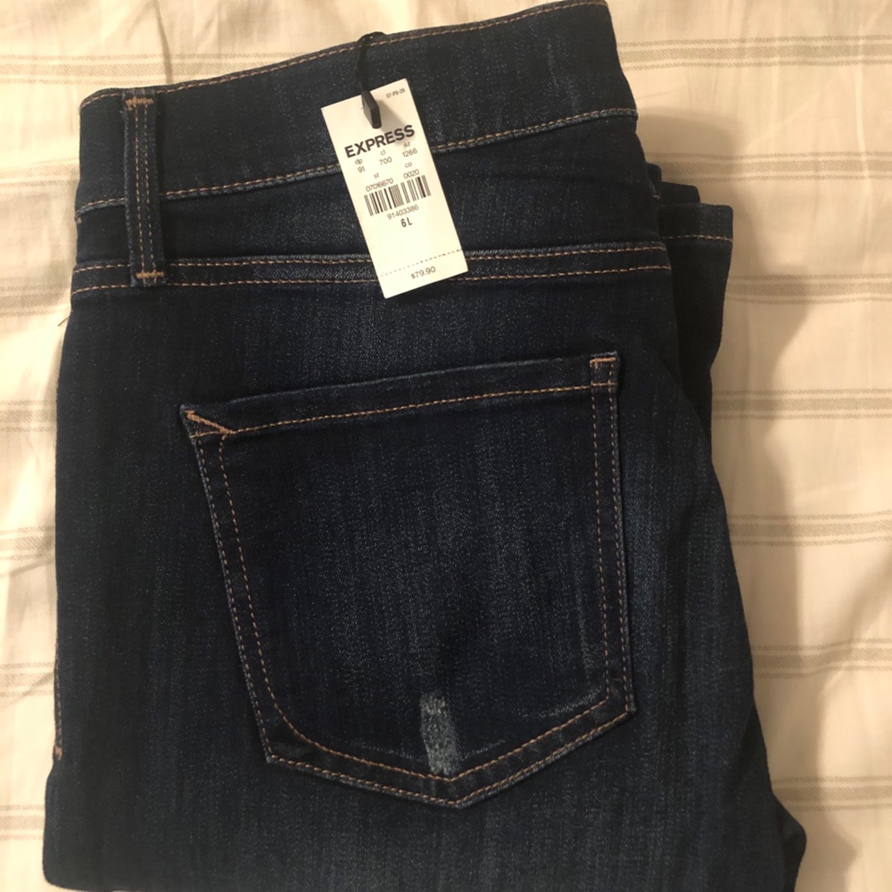 NWT express boot cut jeans